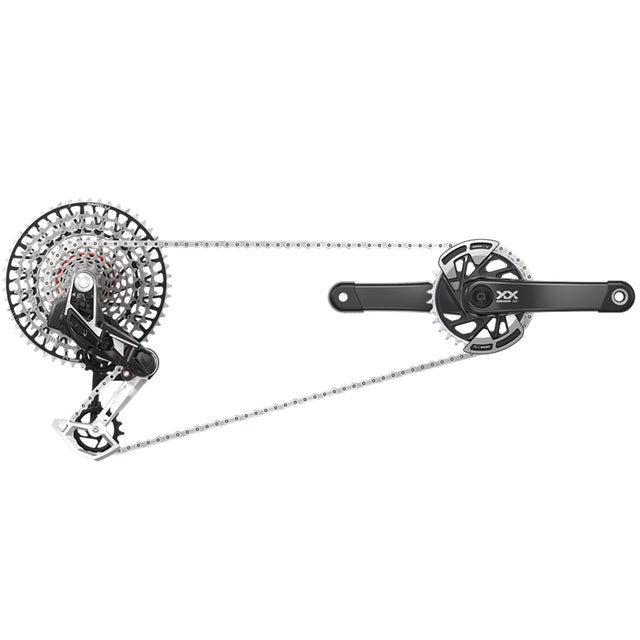 SRAM XX T-Type Eagle AXS Power Meter Groupset - 175mm - D2 - The Lost Co. - SRAM - 00.7918.412.003 - 710845928802 - 