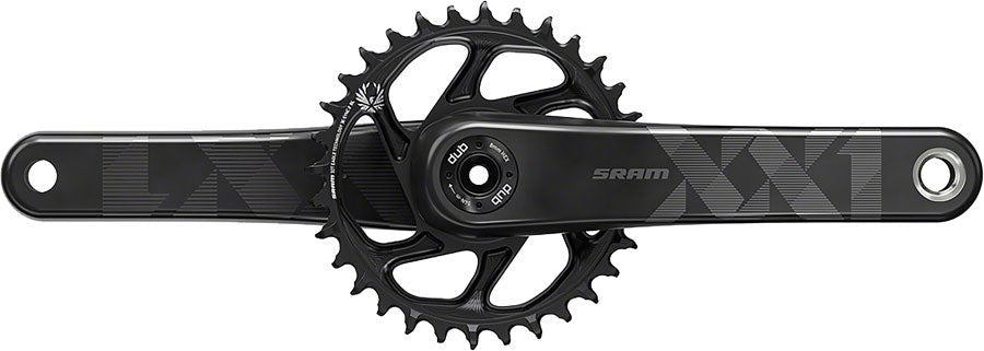 SRAM XX1 Eagle Carbon Boost Crankset - 170mm - 34t - DUB Spindle - BLK - The Lost Co. - SRAM - 00.6118.526.007 - 710845813627 - 