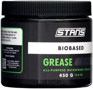 Stans Biobased Grease 450g - The Lost Co. - Stans No Tubes - LC0005 - 847746066132 - 