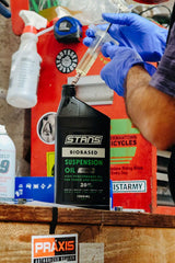 Stans Biobased Suspension Oil - 20WT 1L - The Lost Co. - Stans No Tubes - LC0013 - 847746066217 - 
