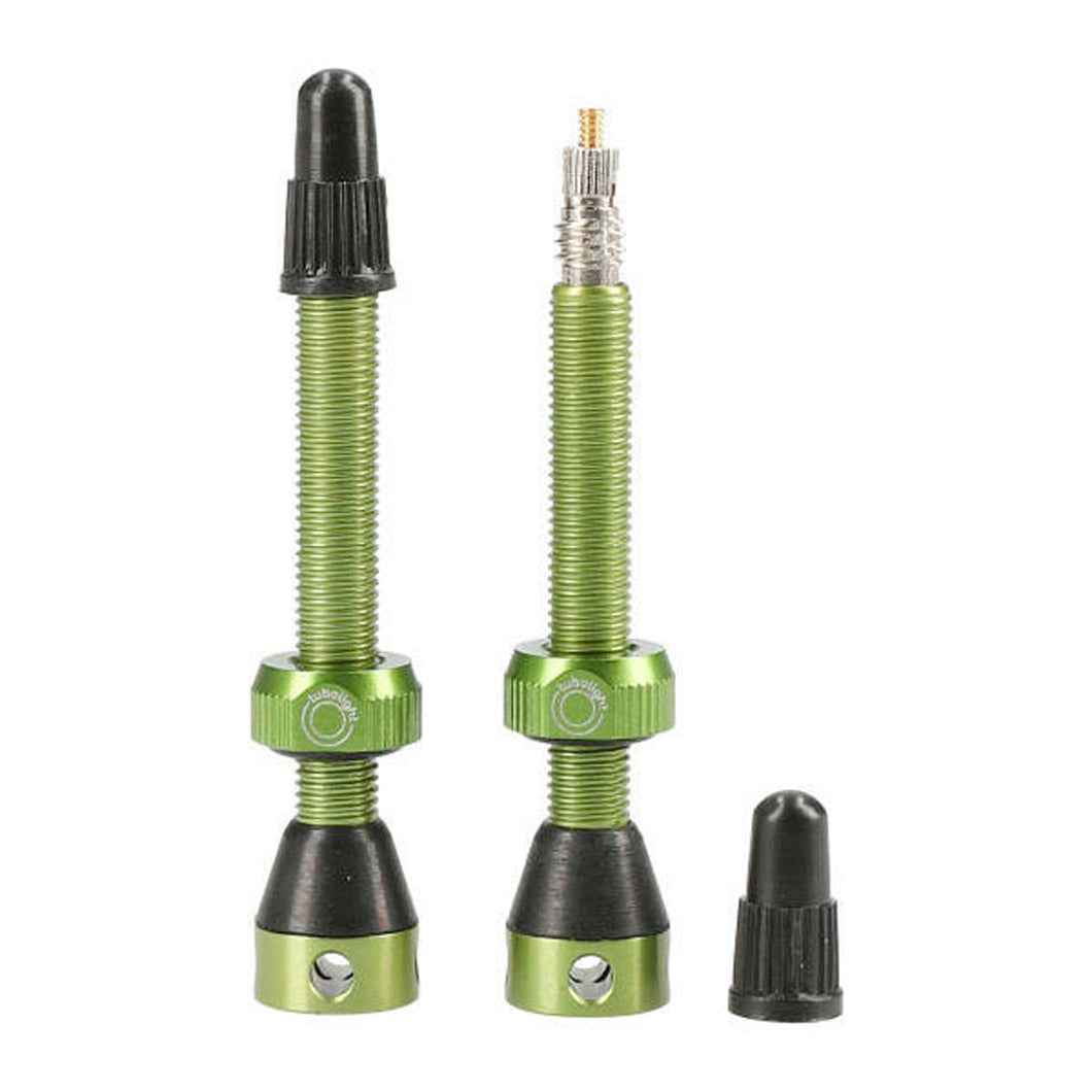 Tubolight Air Valve - 50mm - Green - Pair - The Lost Co. - Tubolight - VVGRN - 723803996652 - 