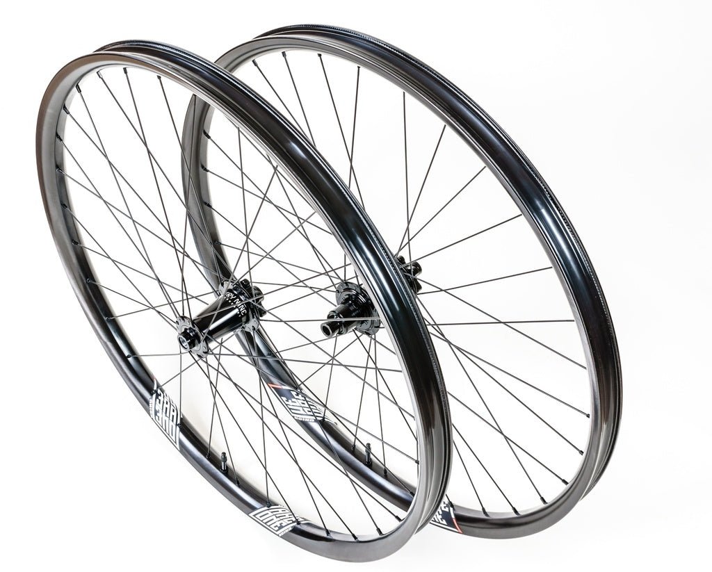 We Are One Revolution Wheelset - Union Mixed Size (MX) 32H Rims - I9 1/1 Hubs - Boost - 6 Bolt - XD - The Lost Co. - We Are One - U29FU27ROOBLBFBRXD6BRABL23 - -