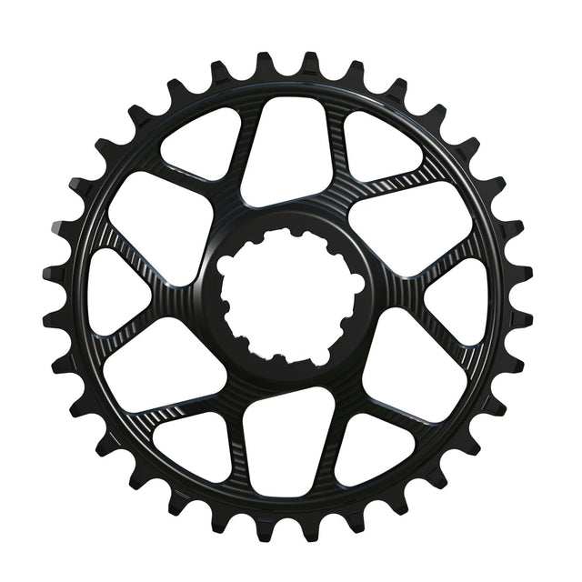 Works Components Round Chainring - 28t - SRAM 3 - Bolt - 3mm Offset - Black - The Lost Co. - Works Components - WCSGXPB-R-28-BLACK - 5060894515658 - 