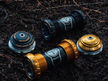 Load image into Gallery viewer, 2021 Chris King ThreadFit 24 Bottom Bracket - The Lost Co. - Chris King - AABY - 841529104196 - Two Tone Black and Gold -