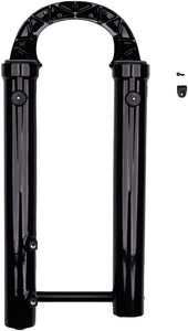 2021 + Fox 38 Fork Lower Leg Assembly - 27.5" - 180mm Max Travel - 15x110 QR Boost - Factory Shiny Black - The Lost Co. - Fox Racing Shox - FK5952 - 821973396804 - -