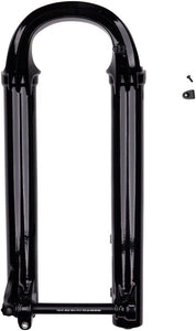 2021 + Fox 38 Fork Lower Leg Assembly - 27.5" - 180mm Max Travel - 15x110 QR Boost - Factory Shiny Black - The Lost Co. - Fox Racing Shox - FK5952 - 821973396804 - -