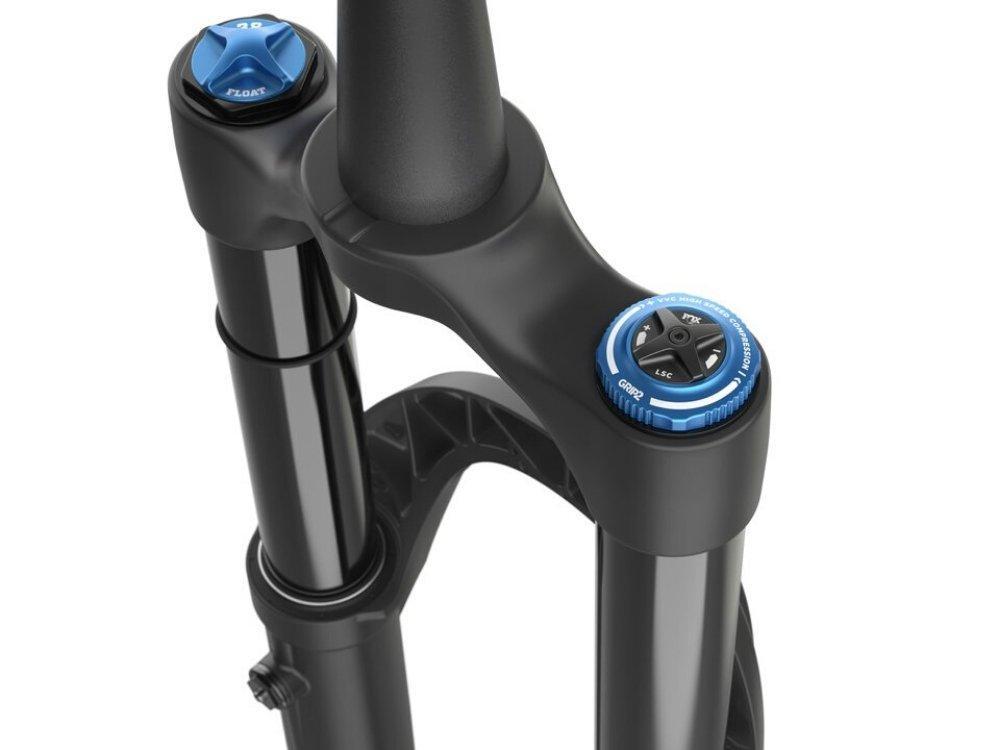 2022 Fox Float 38, Performance Series Elite, 27.5", GRIP2, Matte Black - The Lost Co. - Fox Racing Shox - 910-21-030-150 - 150 -