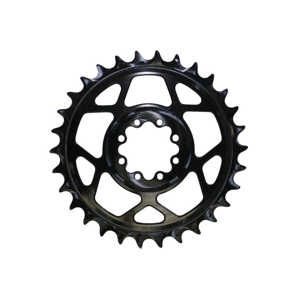 5DEV Chainring - T-Type SRAM 8-Bolt Chainring - 3mm Offset - 32T - Black - The Lost Co. - 5Dev - B-FD2395 - 850058721200 - -
