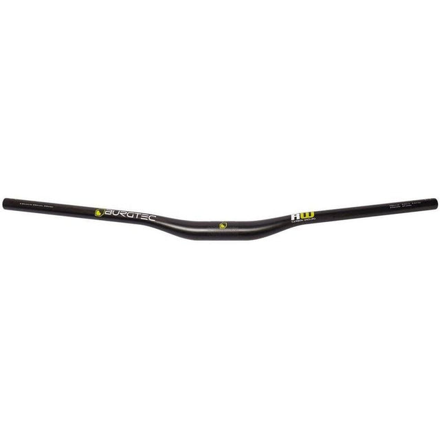 Burgtec Ride Wide Carbon DH Handlebar - 31.8mm Diameter - 20mm Rise - 800mm Wide - Black - The Lost Co. - Burgtec - B-BG2140 - 713830991508 - -