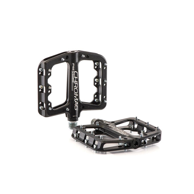 Chromag Pressure Platform Pedals Body: Aluminum Spindle: Steel 9/16 Black - The Lost Co. - Chromag - H451137-01 - 826974043290 - -