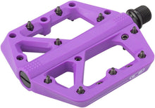 Load image into Gallery viewer, Crank Brothers Stamp 1 Pedals - Platform Composite 9/16&quot; Purple Small - The Lost Co. - Crank Brothers - PD8557 - 641300163912 - -