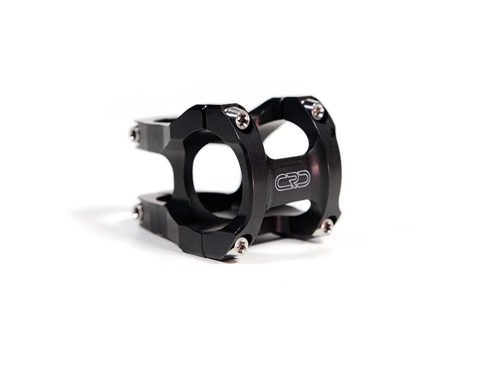 CRD Vagrant Stem - The Lost Co. - Cascade Racing Designs - VGRNTBLKTISILV - Black - Natural Ti (Silver)