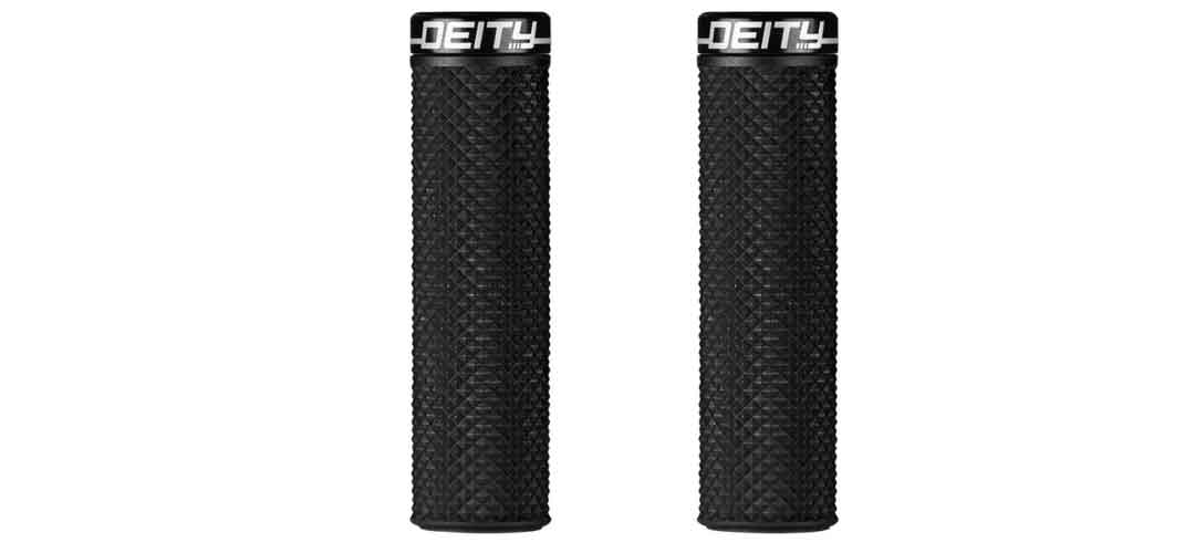 Deity Components Supracush Grips - Black, Lock-On - The Lost Co. - Deity - 26-SCUSH-BK - 817180024296 - -