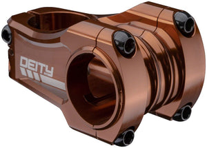 DEITY Copperhead Stem - 50mm 31.8 Clamp +/-0 1 1/8" Aluminum Bronze - The Lost Co. - Deity - SM9435 - 817180023862 - -