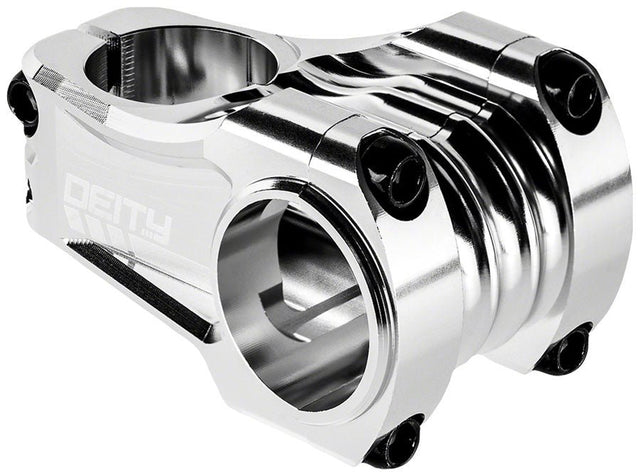 DEITY Copperhead Stem - 50mm 31.8mm Clamp +/-0 1 1/8" Silver - The Lost Co. - Deity - SM0636 - 817180025378 - -