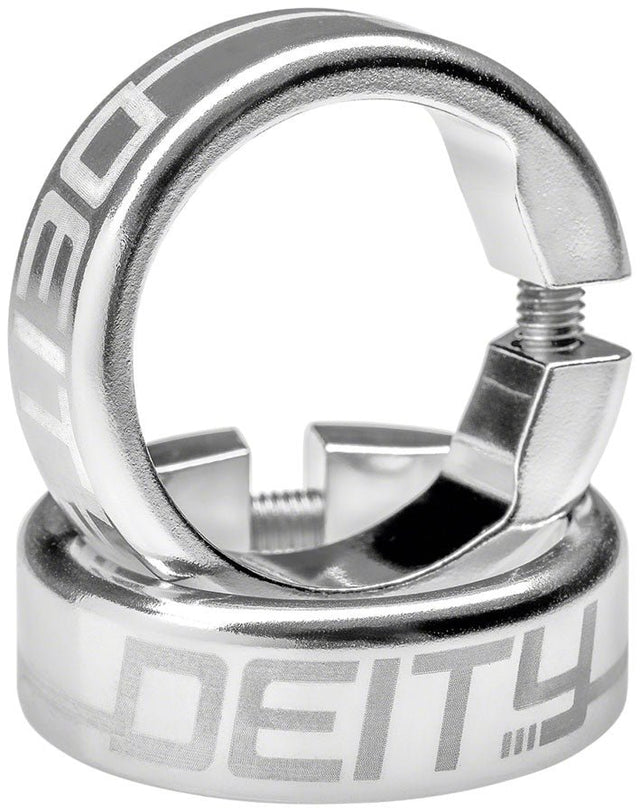 DEITY Grip Clamps - Silver - The Lost Co. - Deity - HT1363 - 817180025590 - -