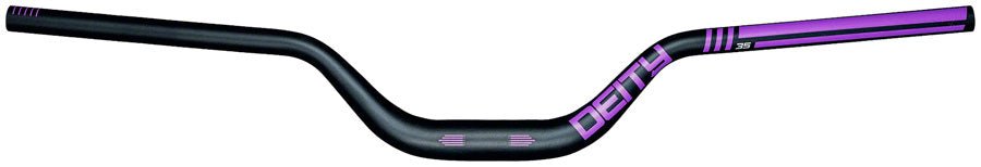 DEITY Highside 35 Handlebar - 80mm Rise 800mm Width 35mm Clamp Purple - The Lost Co. - Deity - B-DY2347 - 817180025231 - -