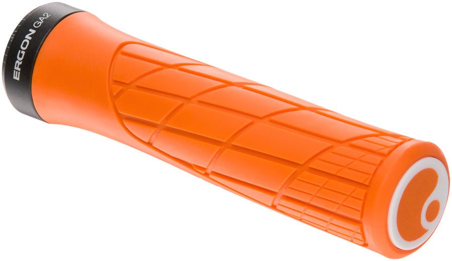 Ergon GA2 Grips - Juicy Orange Lock-On - The Lost Co. - Ergon - HT2277 - 4260477068897 - -