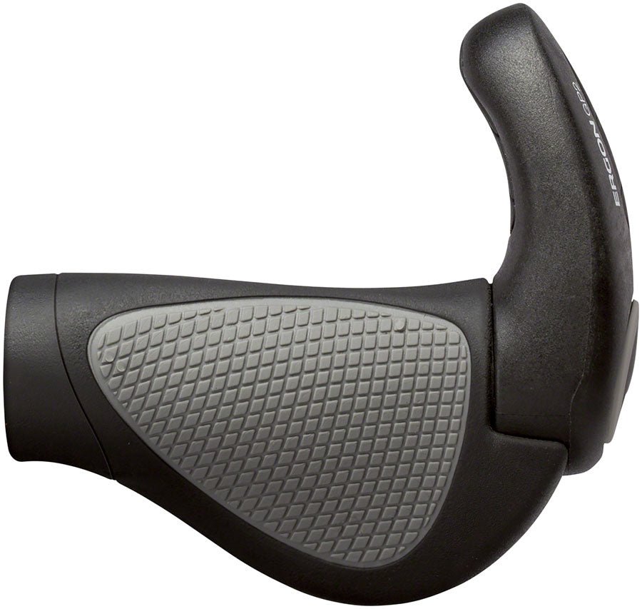 Ergon GP2 Gripshift Grips - Small Black/Gray - The Lost Co. - Ergon - HT1112 - 4260477061201 - -