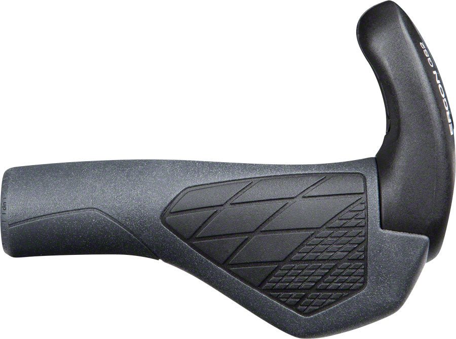 Ergon GS2 Grips - Black/Gray Lock-On Large - The Lost Co. - Ergon - HT3064 - 4260477060815 - -