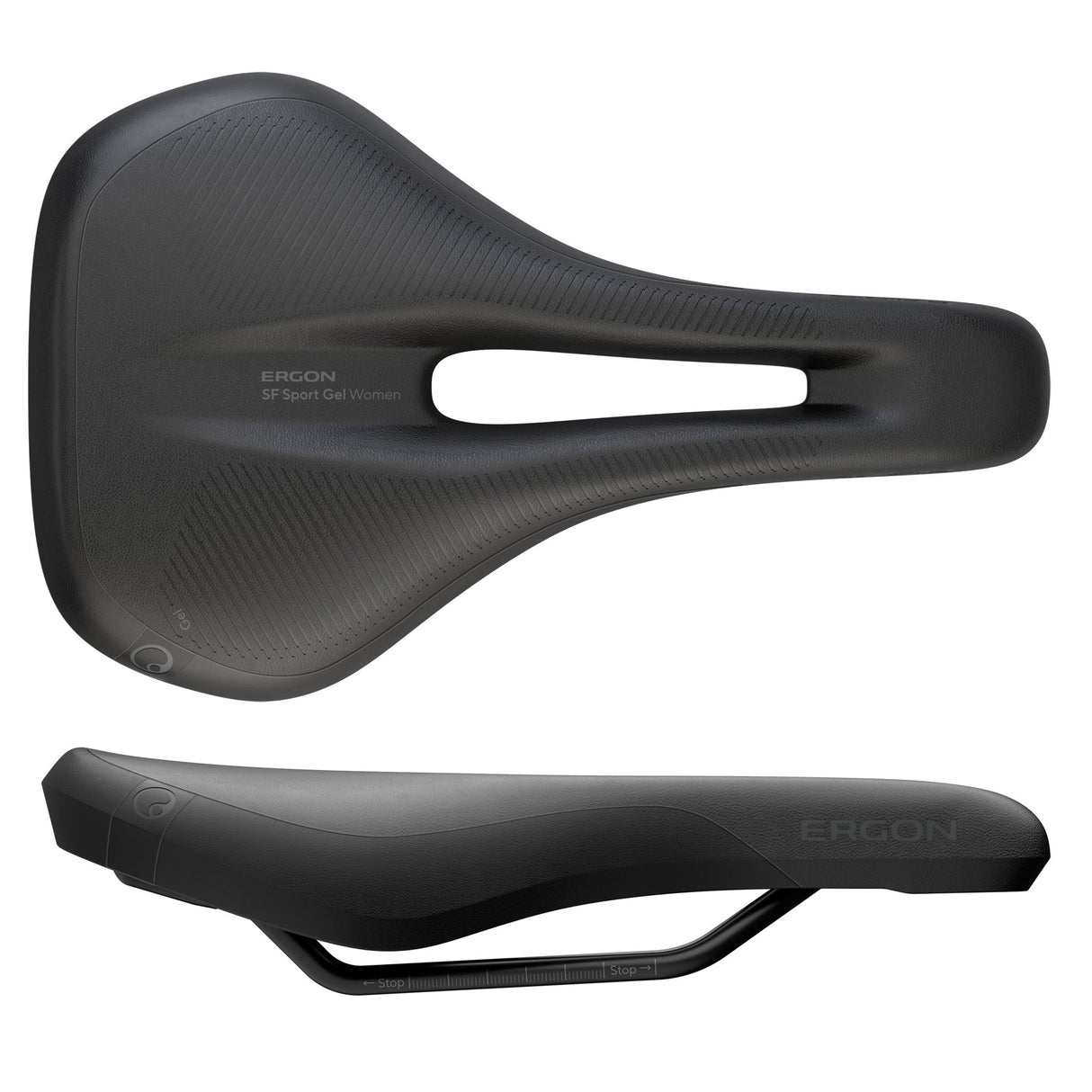 Ergon SF Women's Saddle - Medium/Large - Black - The Lost Co. - Ergon - B-ER3526 - 4260477074676 - -