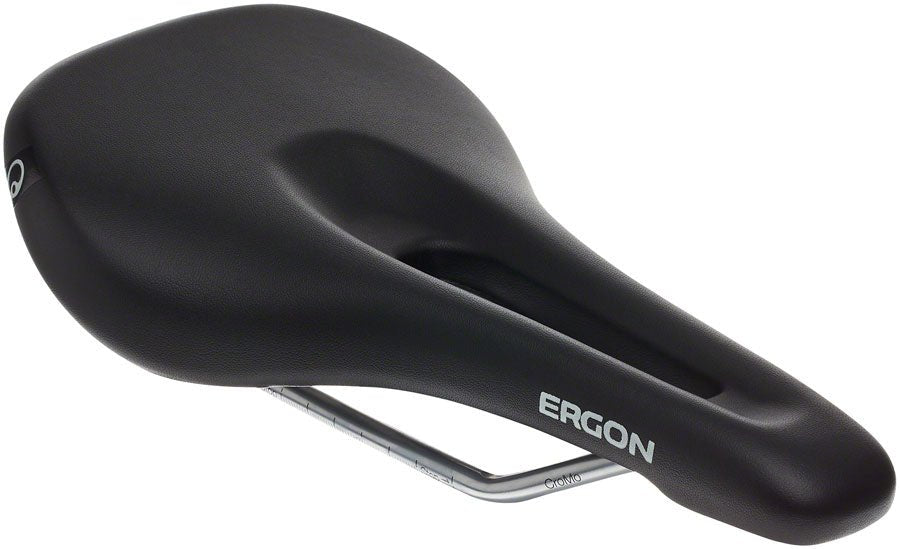 Ergon SM Women's Saddle - Chromoly Rails - Black - Small/Medium - The Lost Co. - Ergon - SA0720 - 4260477066336 - -