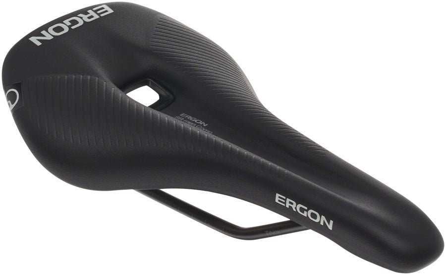 Ergon SR Comp Men's Saddle - Titanium Rails - Black - Medium/Large - The Lost Co. - Ergon - SA0745 - 4260477067906 - -