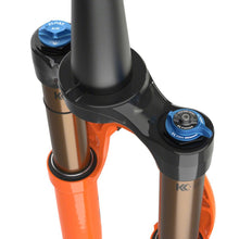 Load image into Gallery viewer, FOX 32 Step-Cast Factory Suspension Fork - 29&quot; 100 mm 15 x 110 mm 44 mm Offset Shiny Orange FIT4 Push-Lock - The Lost Co. - Fox Racing Shox - FK3626 - 821973419305 - -