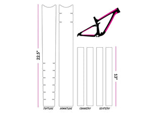 Ground Keeper Frame Protection Kit - The Lost Co. - Ground Keeper Fenders - SQ9380567 - 723803858035 - Clear - Gloss