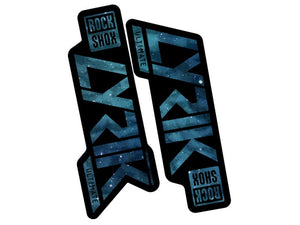 Ground Keeper RockShox Lyrik Decals - The Lost Co. - Ground Keeper Fenders - SQ3407518 - 723803858455 - Space Cadet Blue -