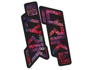 Ground Keeper RockShox Lyrik Decals - The Lost Co. - Ground Keeper Fenders - SQ4326303 - 723803858417 - Aztechno Red -