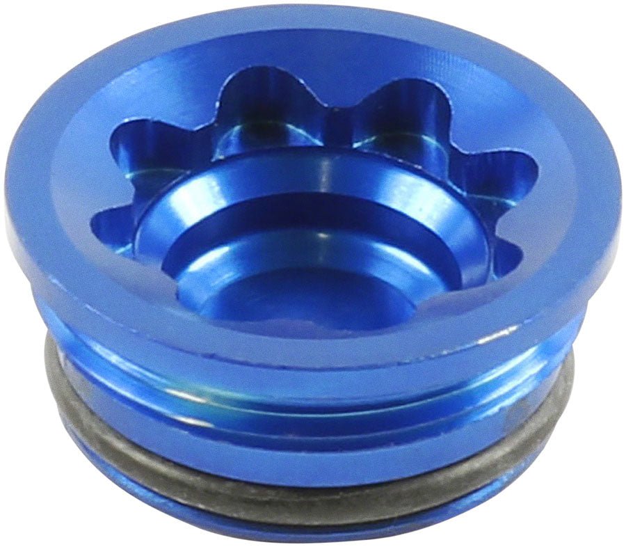 Hope V4 Small/E4 Disc Brake Caliper Bore Cap - Blue - The Lost Co. - Hope - HBSP302:B - 5055168050171 - -