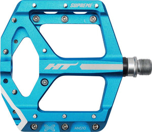 HT ANS10 Supreme Pedals - Platform Aluminum 9/16" Marine Blue - The Lost Co. - HT Components - PD4927 - 4715872486994 - -