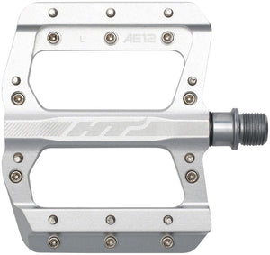 HT Components AE12 Pedals - Platform Aluminum 9/16" Silver - The Lost Co. - HT Components - PD1445 - 4711126204482 - -