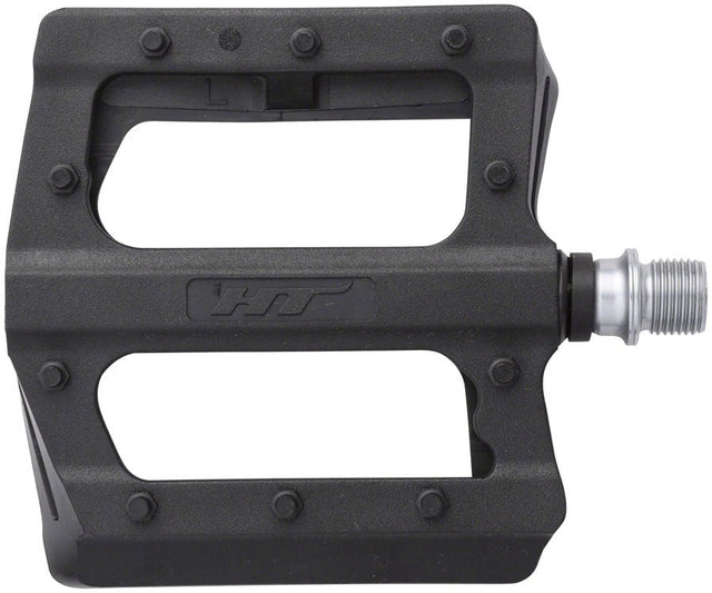 HT Components PA12 Pedals - Platform Composite 9/16" Black - The Lost Co. - HT Components - PD1472 - 4711126201795 - -
