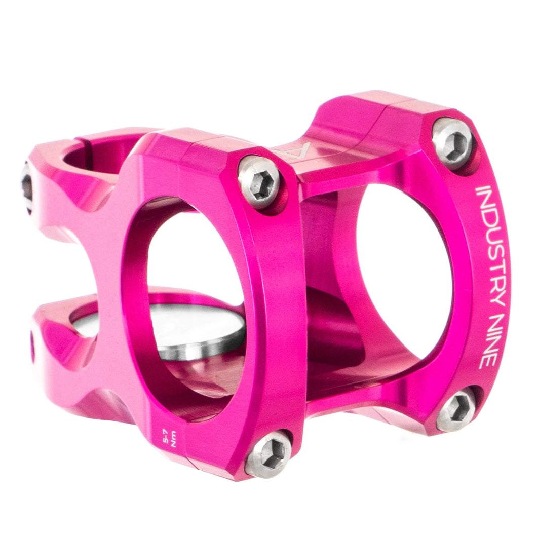 Industry Nine A35 Stem (35.0) 40mm - Pink - The Lost Co. - Industry Nine - B-XN7147 - 810098985635 - -