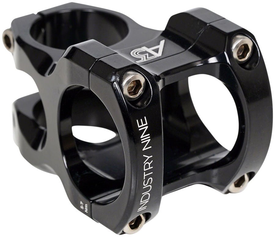 Industry Nine A35 Stem - 50mm 35mm Clamp +/-6 1 1/8" Aluminum Black - The Lost Co. - Industry Nine - SM6054 - 810098985376 - -