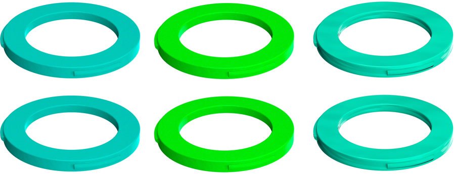 Magura 2-Piston Caliper Colored Cover Kit one Caliper Neon Green Cyan Mint - The Lost Co. - Magura - BR6475 - 4055184022559 - -