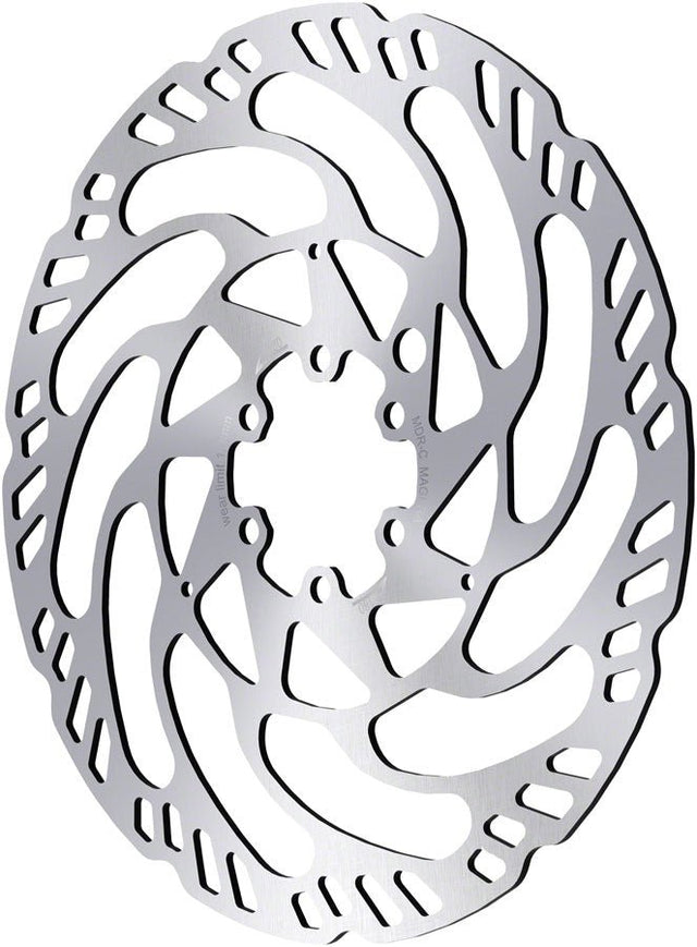 Magura MDR-C Disc Brake Rotor - 180mm 6-Bolt eBike Optimized Silver - The Lost Co. - Magura - J120878 - 4055184025703 - -