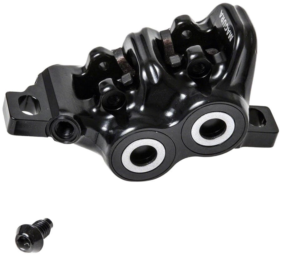 Magura MT5/MT Trail Sport Disc Brake Caliper - Front Rear Post Mount 4-Piston BLK/Silver - The Lost Co. - Magura - BR6268 - 4055184022603 - -