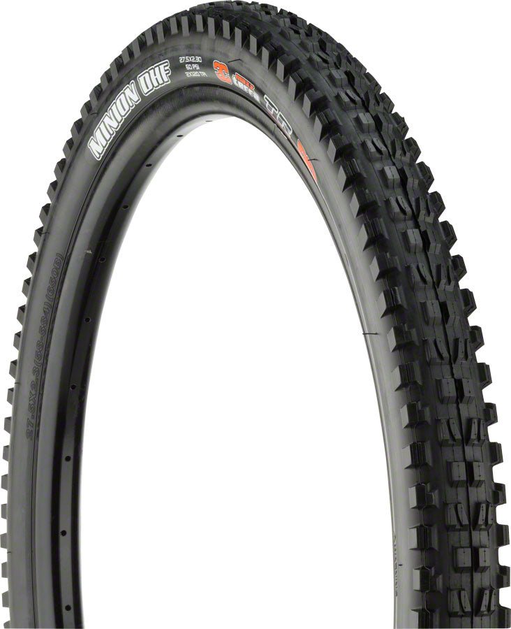 Maxxis Minion DHF Tire - 27.5 x 2.3 Tubeless Folding Black 3C Maxx Terra DD - The Lost Co. - Maxxis - J591504 - 4717784031972 - -