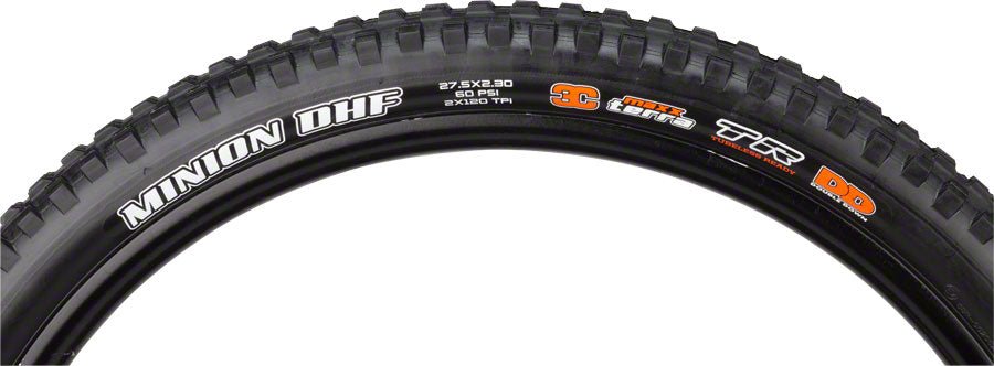 Maxxis Minion DHF Tire - 27.5 x 2.3 Tubeless Folding Black 3C Maxx Terra DD - The Lost Co. - Maxxis - J591504 - 4717784031972 - -