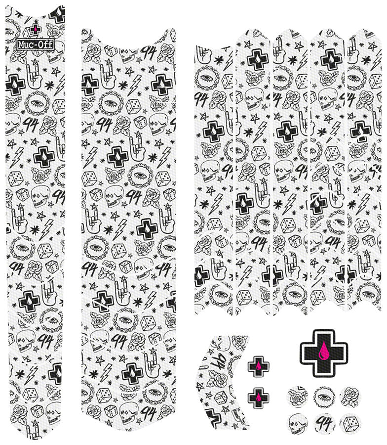 Muc-Off E-MTB Frame Protection Kit - 45-Piece Kit - Punk - The Lost Co. - Muc-Off - CH1546 - 5037835205992 - -