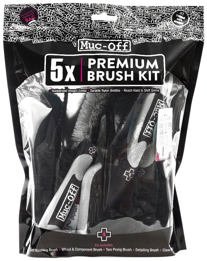 Muc-Off Five Brush Set - The Lost Co. - Muc-Off - TL0418 - 5037835206005 - -