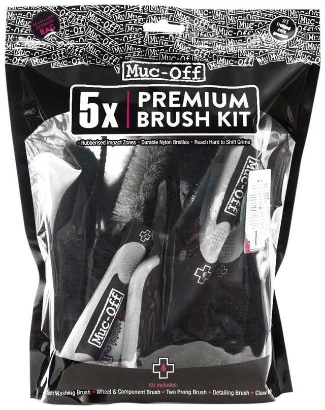 Muc-Off Five Brush Set - The Lost Co. - Muc-Off - TL0418 - 5037835206005 - -
