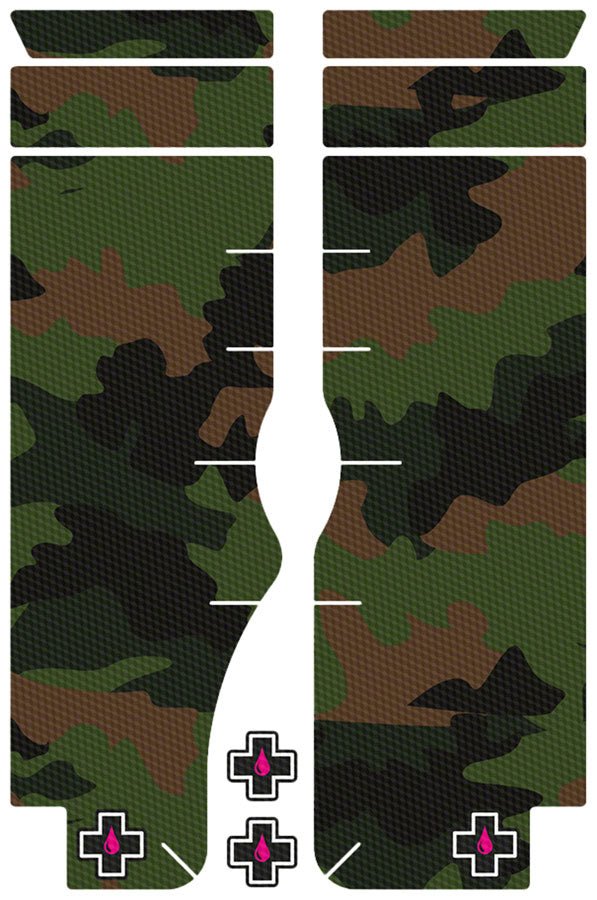 Muc-Off Fork Protection Kit - 8-Piece Kit - Camo - The Lost Co. - Muc-Off - H520070-02 - 5037835208320 - -