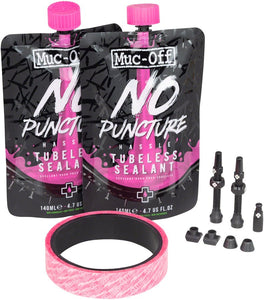 Muc-Off Ultimate Tubeless Kit - DH/Plus - 35mm Width Tape - 44mm Valve Length - The Lost Co. - Muc-Off - RS3009 - 5037835204865 - -