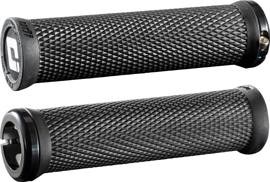 ODI Elite Motion Grips - Black Lock-On - The Lost Co. - ODI - HT9217 - 711484180606 - -