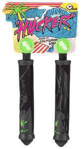 ODI Hucker Grips - Black/Green - The Lost Co. - ODI - HT3697 - 711484192647 - -