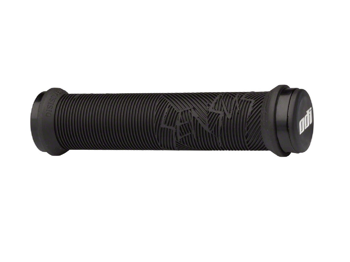 ODI Sensus Disisdaboss Lock on Grips 143mm - The Lost Co. - Sensus - D30DBB-B - 711484173301 - Black -